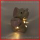 LUCE NOTTURNA ELEFANTE LED BATTESIMO BAMBINA PORCELLANA IDEE ORIGINALI