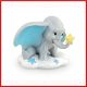 MINI STATUETTE DUMBO PENSIERINI NASCITA E COMPLEANNO BIMBO BOMBONIERE DISNEY
