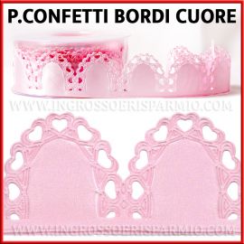 NASTRI IN RASO CON PETALI PER CONFETTATA BATTESIMO A FIORE ROSA FEMMINUCCIA BIMBA NASCITA IDEE ORIGINALI 2020 FURLANIS