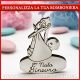 CICOGNA E BEBE' APPLICAZIONI IN LEGNO NASCITA PERSONALIZZATE DECORAZIONI BOMBONIERE MASCHIO FEMMINA