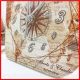 OROLOGIO DA TAVOLO E PARETE CON BUSSOLA ROSA DEI VENTI VIAGGIO BOMBONIERE NOZZE ORIGINALI