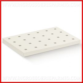 INSERTO IN CARTONCINO BIANCO PER 24 CONI PORTACONFETTI PORTARISO ONLINE