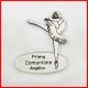 DECORAZIONI IN LEGNO PERSONALIZZABILI A TEMA BALLO / BALLERINA PER COMUNIONE COMPLEANNO BAMBINA BOMBONIERE