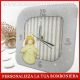 OROLOGIO BATTESIMO BAMBINA / BAMBINO CON ANGIOLETTO + NOME IDEE BOMBONIERE PERSONALIZZATE