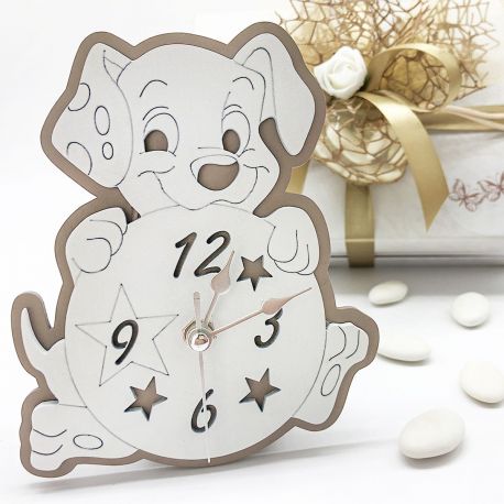 OROLOGI BATTESIMO E COMUNIONE CANE "LA CARICA DEI 101" ONLINE BOMBONIERE ORIGINALI TEMA CARTOON