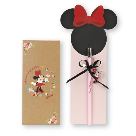 MATITA MINNIE MOUSE IDEE COMPLEANNO BAMBINA CON CHARM BOMBONIERE UTILI ED ORIGINALI DISNEY NASCITA