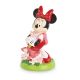 STATUETTE MINNIE WALT DISNEY CON FIORI MINIATURE ORIGINALI BOMBONIERE NASCITA BATTESIMO COMPLEANNO BAMBINA