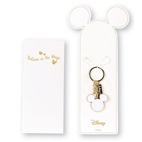 DISNEY PORTACHIAVI ORIGINALI MICKEY IDEE BOMBONIERE 2021 CON ASTUCCIO REGALO BATTESIMO NASCITA