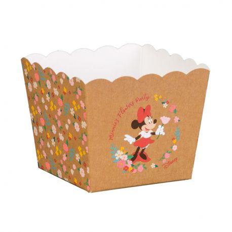 BOX MINNIE PER FESTE DI COMPLEANNO BAMBINA IN CARTONCINO PATATINE POPCORN PARTY A TEMA DISNEY