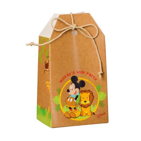 SCATOLINE PER CONFETTI MICKEY MOUSE IDEE COMPLEANNO CON LEONE DISNEY BAMBINO PORTACONFETTI ORIGINALI 