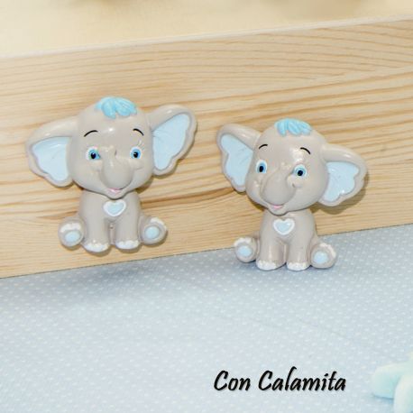 CALAMITE NASCITA E BATTESIMO ELEFANTINO DUMBO MAGNETI CELESTI PENSIERINI ECONOMICI MASCHIETTO