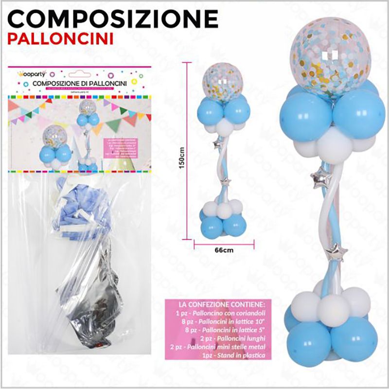 10 Pezzi Di Palloncini Topper Set Decorazioni Creative Per - Foto 3