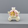 STATUETTA PRINCIPESSA CON CARROZZA FIABE BATTESIMO BIMBA