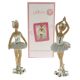 BOMBONIERE DILETTA BALLERINA IN PIEDI COMUNIONE BAMBINA 2 SOGGETTI ASSORTITI STOCK COMPLEANNO FEMMINA