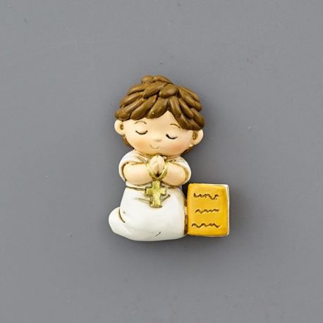 CALAMITA ANGIOLETTO IN PREGHIERA BIMBO OGGETTINI ECONOMICI COMUNIONE BOMBONIERE