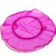 SACCHETTO FUCSIA ECONOMICO DOPPIO VELO IN ORGANZA CON TIRANTE CONFETTATA PORTACONFETTI STOCK ONLINE INGROSSO FEMMINA BIMBA