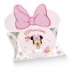 SCATOLINE MINNIE DISNEY BUSTINA PRIMO COMPLEANNO FEMMINUCCIA IDEA CONFETTATA ROSA ORIGINALI BAMBINA