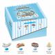 CONFETTI MAXTRIS DOLCE ARRIVO 500 GR SFUMATI CELESTI BATTESIMO BIMBO NASCITA MASCHIO
