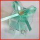 SCATOLINE PORTACONFETTI TIFFANY MATRIMONIO PERSONALIZZATE CUORE BOMBONIERE CONFETTATE NOZZE