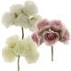 ROSE ARTFICIALI PER CONFEZIONI FIORI FINTI IN TNT COLORI A SCELTA DECORI PER BOMBONIERE FAI DA TE
