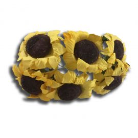 GIRASOLI DECORATIVI ORIGINALI FIORI FINTI ACCESSORI BOMBONIERE ECONOMICI FAI DA TE ONLINE