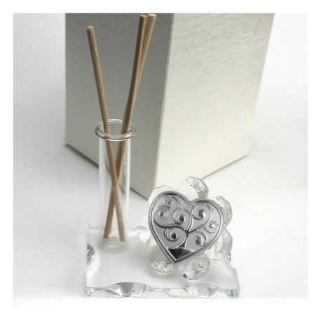 DIFFUSORI DI AROMI CON FIORE IN CRISTALLO BOMBONIERE ALBERO DELLA VITA