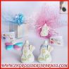 MAGNETI BIBERON NASCITA ROSA CELESTE BOMBONIERE IN RESINA VENDITA ONLINE CALAMITE BATTESIMO STOCK