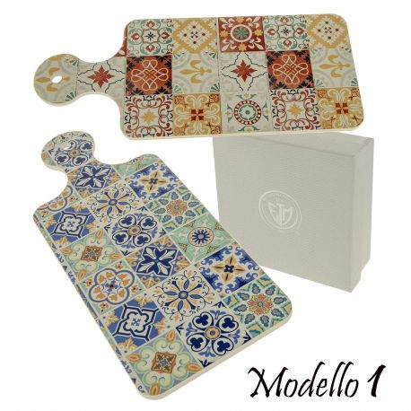 TAGLIERI PORCELLANA PER FORMAGGI E FINGER FOOD IDEA REGALO UTILE