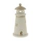 FARO ARTISTICO BOMBONIERE TEMA MARE IN PORCELLANA E LEGNO CON LED