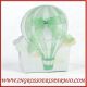 PORTACONFETTI MONGOLFIERA VERDE SCATOLINE SEGNAPOSTO COMPLEANNO ADULTI TEMA VIAGGIO