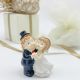 STATUINE SPOSI IN RESINA ACCESSORI CONFETTATE ORIGINALI PENSIERINI SEGNAPOSTO MATRIMONIO