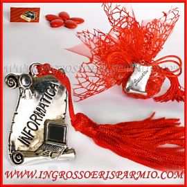 BOMBONIERE INFORMATICA LAUREA PERSONALIZZATE PLACCHETTE COMPUTER PC ACQUISTO PREZZI
