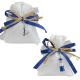 SACCHETTI PORTACONFETTI TEMA MARE VARIE TIPOLOGIE CONFETTATE MATRIMONIO COMUNIONE CRESIMA
