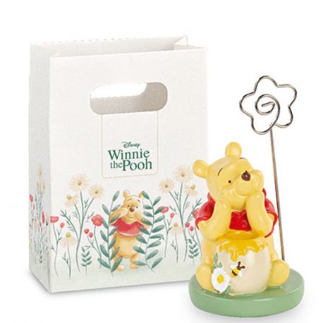 STATUETTA MEMOCLIP WINNIE THE POOH CON BARATTOLO MIELE