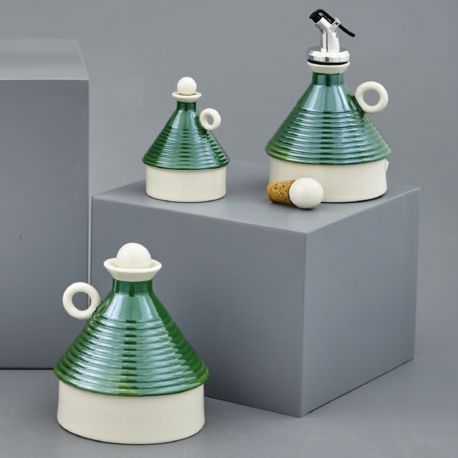 OLIERE A FORMA DI TRULLO IN PORCELLANA BOMBONIERE UTILI E ORIGINALI IDEE MATRIMONIO TEMA PUGLIA