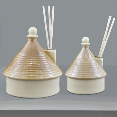 PROFUMATORI PER AMBIENTI TRULLI PUGLIESI TORTORA IN PORCELLANA BOMBONIERE NOZZE ORIGINALI