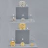 CORONE CON STRASS ORO O SILVER IN METALLO PER SEGNAPOSTO O PICCOLE BOMBONIERE COMUNIONE COMPLEANNO