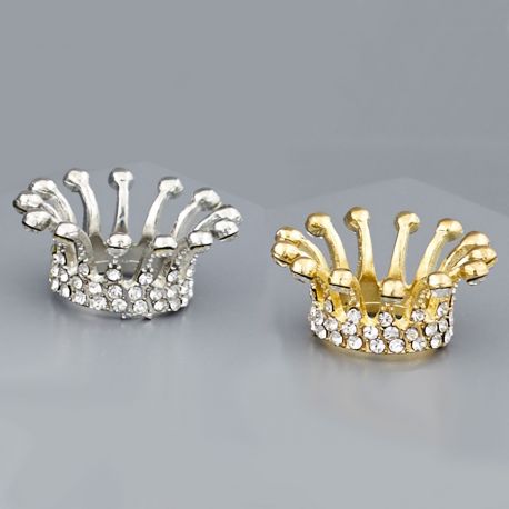 CORONE SEGNAPOSTO ORIGINALI CON STRASS A 13 PUNTE IDEE BATTESIMO COMUNIONE PRIMO COMPLEANNO