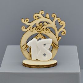 SEGNAPOSTO ORIGINALI ALBERO DELLA VITA CON GESSETTO NUMERO 18