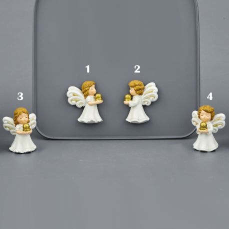 MAGNETI E STATUINE BATTESIMO ANGIOLETTI MASCHIETTO E FEMMINUCCIA PRIMA COMUNIONE