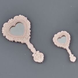 SPECCHI DECORATIVI IN RESINA BOMBONIERE ORIGINALI 2023 BATTESIMO PRIMA COMUNIONE BAMBINA