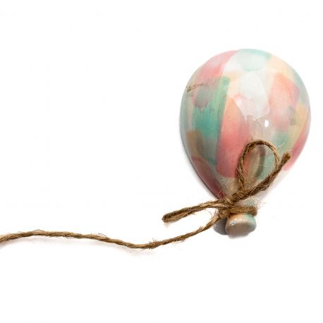 MAGNETI PALLONCINO CON FIOCCO IN CORDA IDEE BOMBONIERE ONLINE 2023 BOMBONIERE BATTESIMO