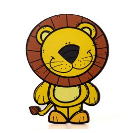 DECORAZIONI DA MURO BOMBONIERE ORIGINALI CUOREMATTO LEONE