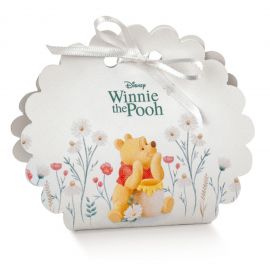 PORTACONFETTI WINNIE THE POOH CON FIORI: LA MAGIA DI DISNEY IN UNA BOMBONIERA