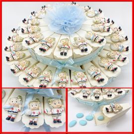 TORTA CELESTE CON MAGNETE ASTRONAUTA 15/25/40 FETTE: UNA DOLCE SCOPERTA PER EVENTI INDIMENTICABILI