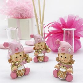 FIALA IN VETRO PROFUMATORE CON MAGNETE BAMBINA GIOCOSA: UNA DOLCE MELODIA DI PROFUMO E GIOIA