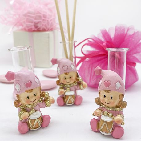 FIALA IN VETRO PROFUMATORE CON MAGNETE BAMBINA GIOCOSA: UNA DOLCE MELODIA DI PROFUMO E GIOIA