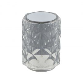 BOMBONIERA LAMPADA LED DA TAVOLO SENZA FILI A FORMA DI CILINDRO RGB 16 COLORI CON TELECOMANDO