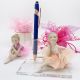 PROFUMATORE CON BASE IN VETRO E BALLERINA: UNA BOMBONIERA PERSONALIZZABILE E UTILE PER LA COMUNIONE