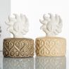 PROFUMATORI PORCELLANA E GESSO VASO BOMBONIERE MATRIMONIO SOLE IDEE ORIGINALI